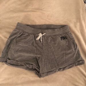 VS PINK gray shorts